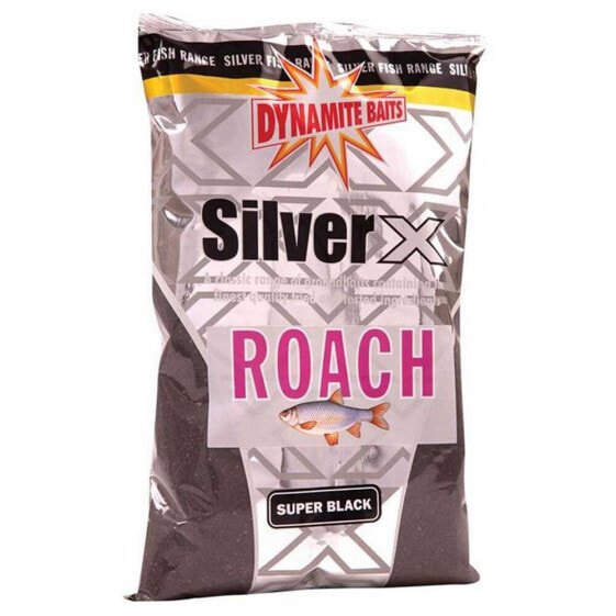 DYNAMITE BAITS Silver X Roach Super Black 1Kg Groundbait