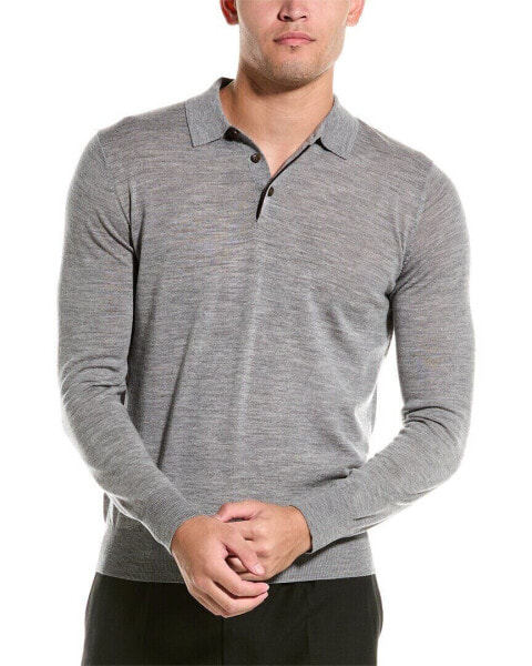 Bruno Magli Wool Polo Sweater Men's