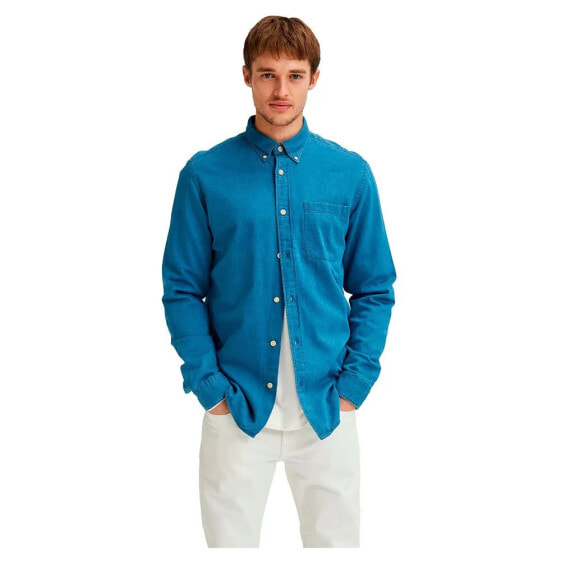 SELECTED Regrick Denim long sleeve shirt