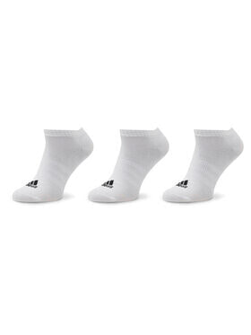 Adidas 3er-Set Niedrige Unisex-Socken Thin And Light HT3469 Weiß