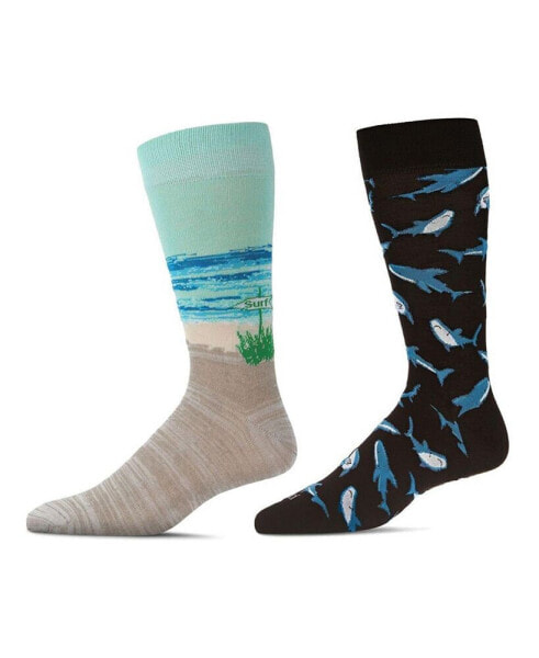 Men's Pair Novelty Socks, Pack of 2