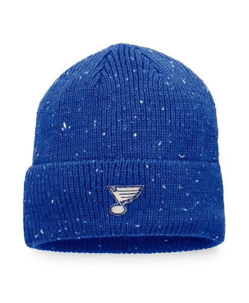 Men's Blue St. Louis Blues Authentic Pro Rink Pinnacle Cuffed Knit Hat