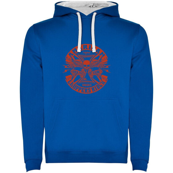 KRUSKIS Choppers Rider Two Colour hoodie