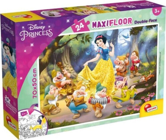 Lisciani Puzzle podłogowe dwustronne Maxi 24 Śnieżka