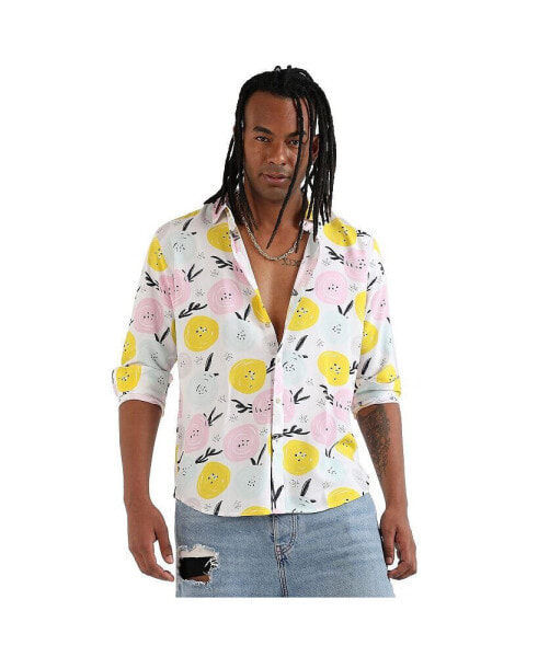 Men's EcoLiva Artistic Botanical Shirt