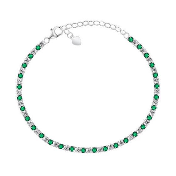 Tennis bracelet with zircons BRC88WG