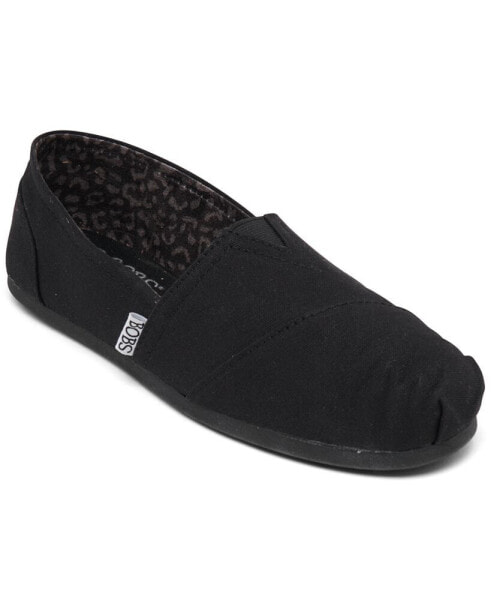 Women's BOBS Plush - Peace and Love Casual Slip-On Flats from Finish Line