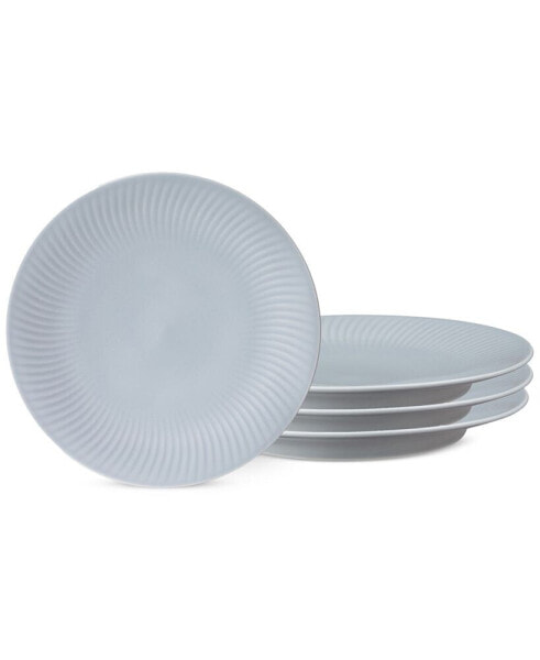 Porcelain Arc Collection Medium Plates, Set of 4