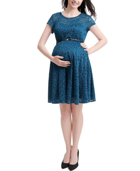 Maternity Olivia Lace Skater Dress