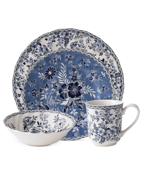 Dinnerware, Devon's Cottage 4-Piece Place Setting