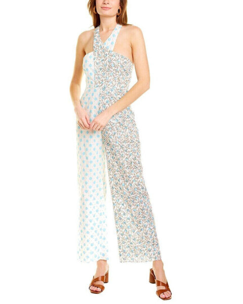 Ash & Eden Sarah Halter Neck Jumpsuit Women's