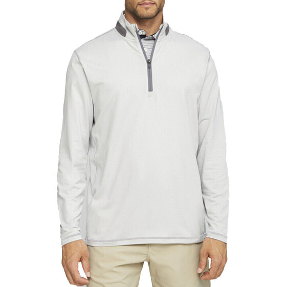 Puma Lightweight Half Zip Pullover Mens Grey 62186203