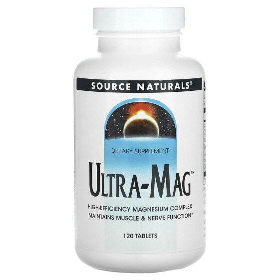 Source Naturals, Ultra-Mag, 120 таблеток