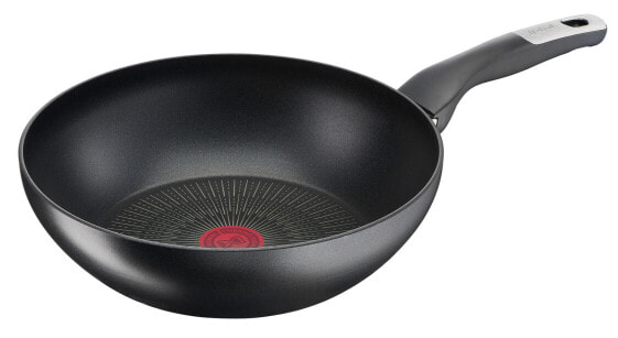 TEFAL Unlimited G2551972 - Round - Wok/Stir-Fry pan - Black - Titanium - 175 °C - Aluminium