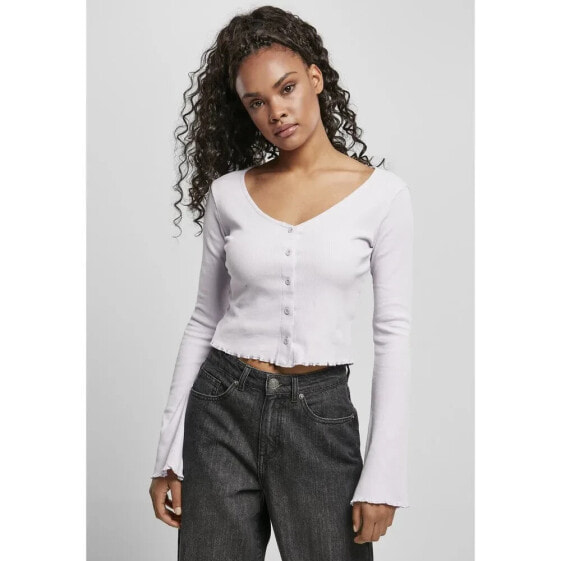 URBAN CLASSICS Cropped Rib Sweater