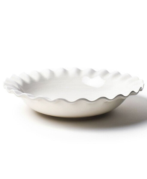 by Laura Johnson Signature White 13" Ruffle Best Bowl