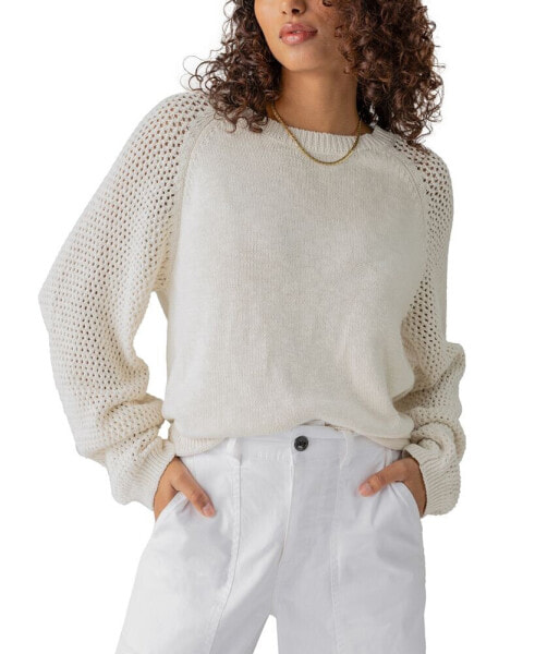 Women's Perfect Moment Cotton Crewneck Sweater