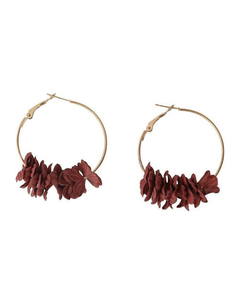 Women's Flora Hoop Earrings