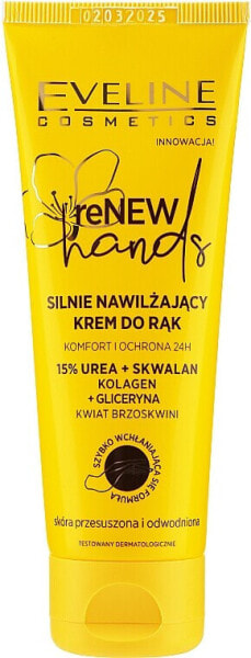 Feuchtigkeitsspendende Handcreme mit Kollagen und Glycerin