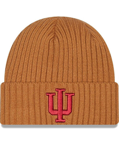 Men's Light Brown Indiana Hoosiers Core Classic Cuffed Knit Hat