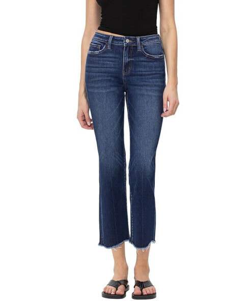 Women's High Rise Regular Straight Jeans