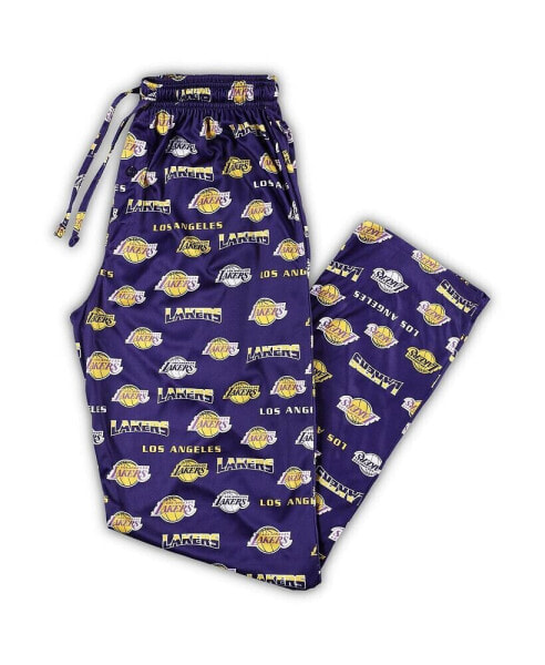 Брюки мужские Concepts Sport Purple Los Angeles Lakers Big and Tall Breakthrough Sleep Pants