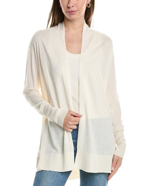 Forte Cashmere Easy Silk & Cashmere-Blend Cardigan Women's