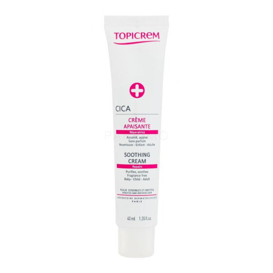 Topicrem CICA Soothing Cream 40 ml körpercreme unisex