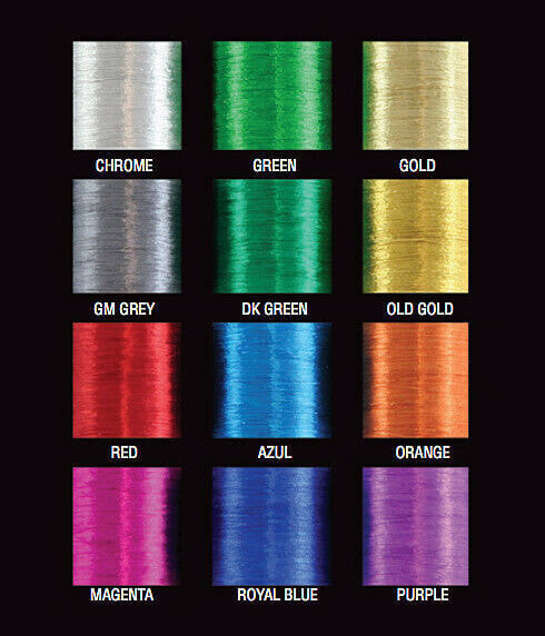 50% Off PacBay Metallic Rod Building Thread - 3000 Yds - Pick Size/Color