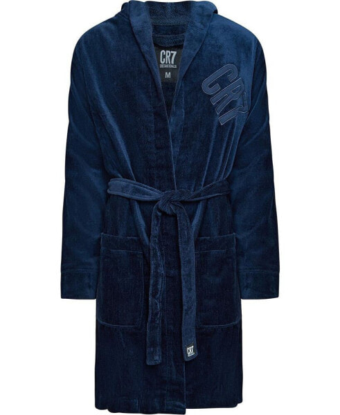 Men's Modern Cut Cotton Bathrobe