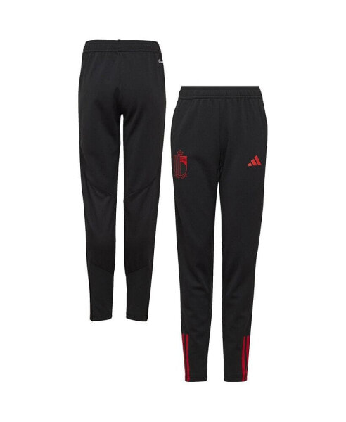 Big Boys Black Belgium National Team AEROREADY Training Pants