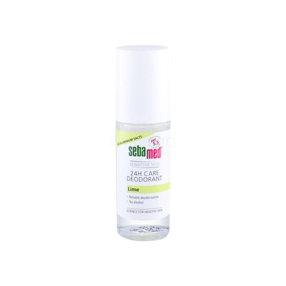 SebaMed Sensitive Skin 24H Care Lime 50 ml deodorant Roll-on für Frauen