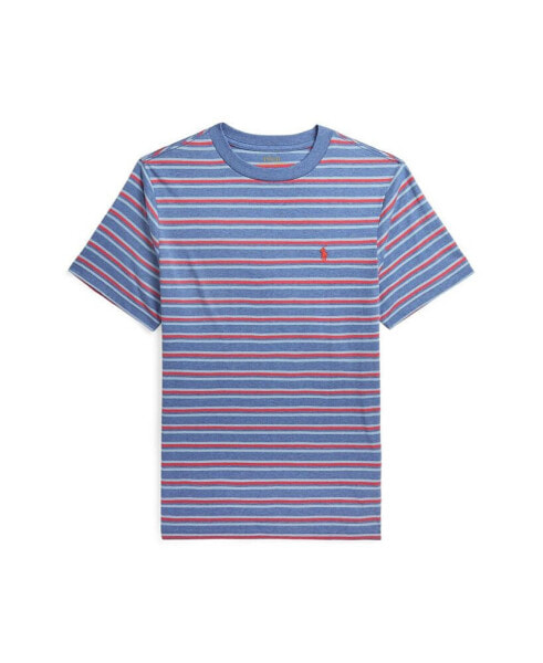 Big Boy Striped Cotton Jersey Tee