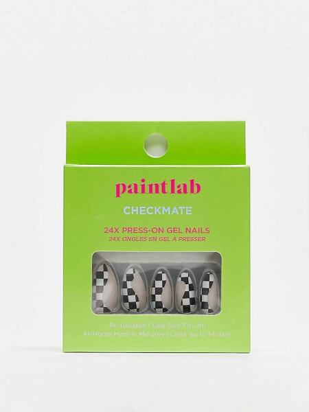 Paintlab False Nails - Checkmate