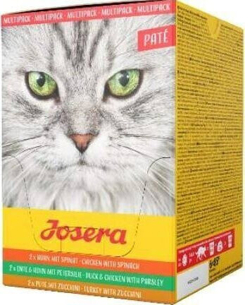 Josera Multipack Pate Kurczak kaczka indyk 6x85g