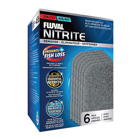 FLUVAL 307/407 nitrite remover pad 6 units