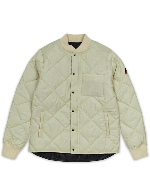 Men's Quilted Shirt Jacket