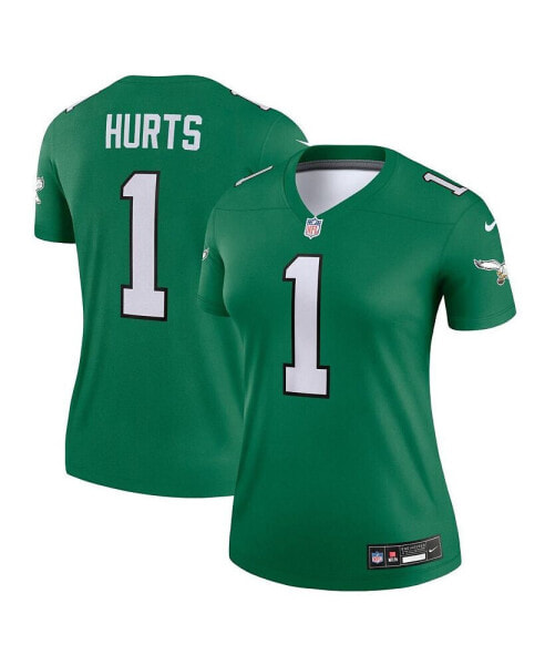 Women's Jalen Hurts Kelly Green Philadelphia Eagles Alternate Legend Player Jersey