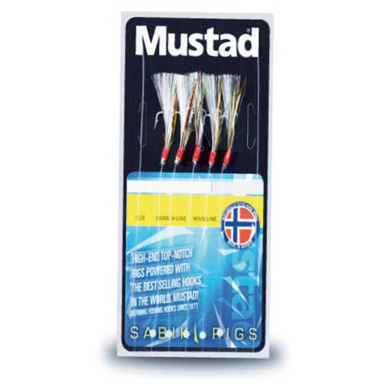 MUSTAD Rainbow Flasher 5 sabiki rig