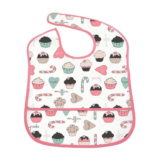 OLMITOS Muffin Vinyl Bib