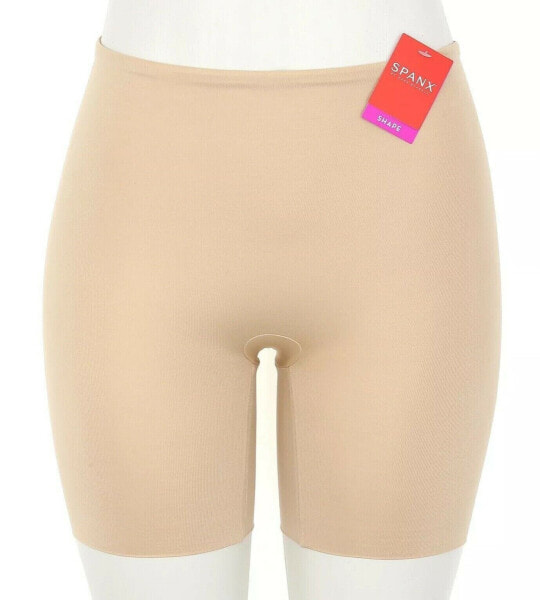 Spanx 177072 Women's Power Conceal-Her Mid-Thigh Short Natural Glam size L