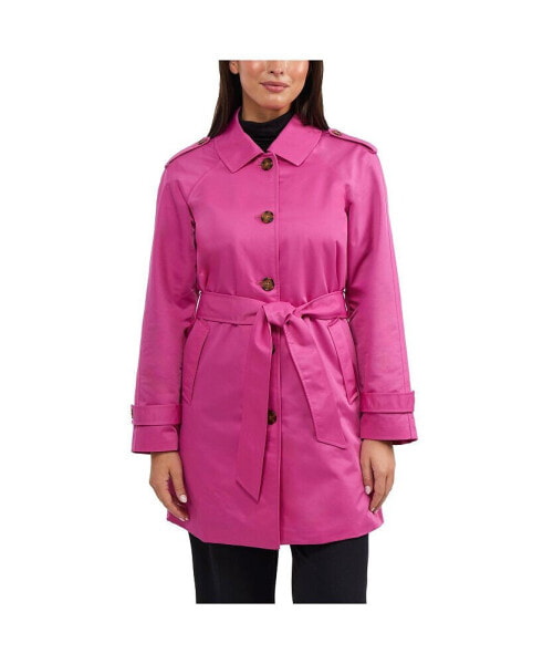 Women's Women's Cinched Waist Gillet Trench Coat