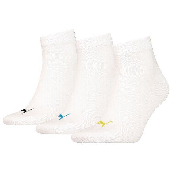 PUMA Plain Quarter short socks 3 pairs