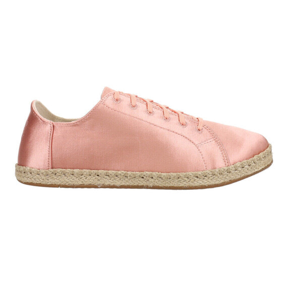 TOMS Lena Lace Up Womens Pink Sneakers Casual Shoes 10012423