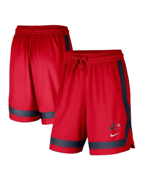 Women's Red Washington Mystics Practice Shorts