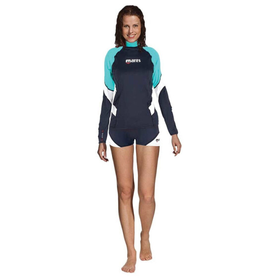 MARES Rash Guard Loose Fit She Dives Long Sleeve T-Shirt Woman