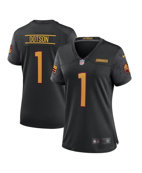 Women's Jahan Dotson Black Washington Commanders Alternate Game Jersey