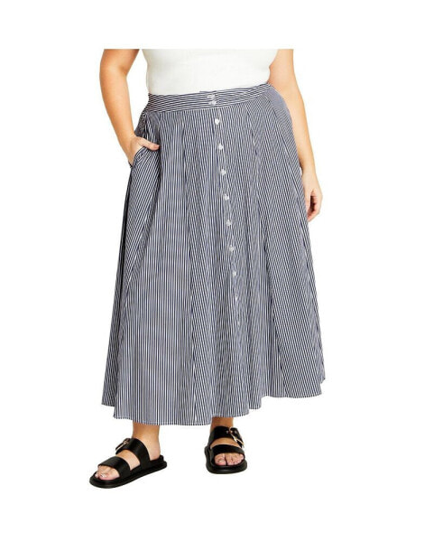 Plus Size Skylight Skirt