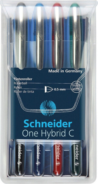 Schneider PIÓRA KULKOWE SCHNEIDER ONE HYBRID C 0.5 MM 4 KOLOR