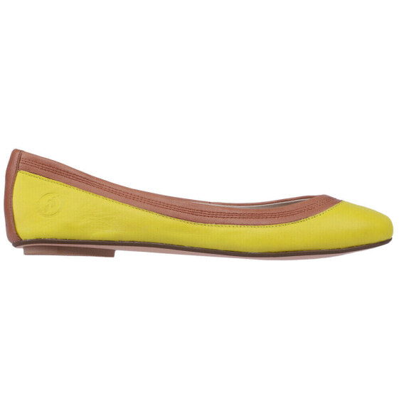 BRONX Need A Break Ballet Womens Yellow Flats Casual 64977-330